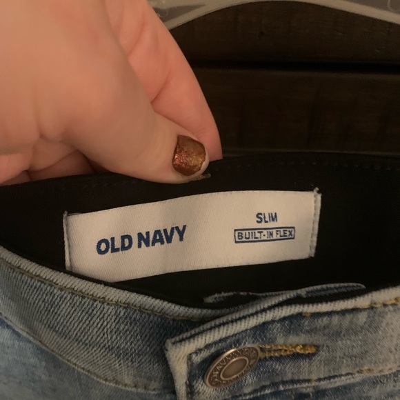 🔹EUC🔹OLD NAVY SLIM FIT JEANS🔹34x32🔹 - Picture 2 of 3